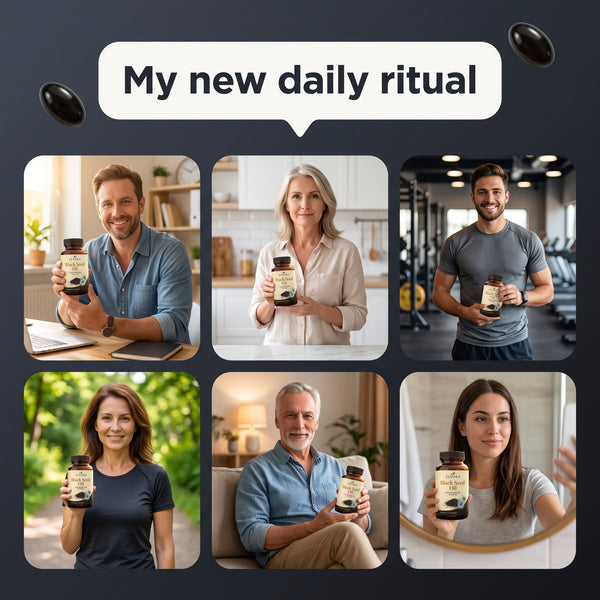 People enjoying Elvora Black Seed Oil as a daily ritual