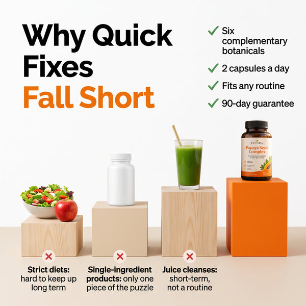 Why quick fixes fall short compared to Elvora